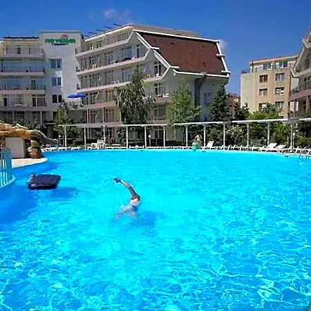 In Sunny Beach, Complex Sun Village, 80 Qm, 2 Bedrooms & Living Near To The Beach, Swimming Pool, Garden *